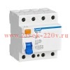 Выключатель дифференциального тока (УЗО) 3п+N 63А 30мА тип A 6кА NXL-63 (R) CHINT 280787