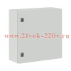 Навесной металлический влагозащищенный шкаф DKC CE IP66 600x400x250мм с монтажной платой
