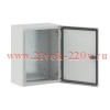 Навесной металлический влагозащищенный шкаф DKC CE IP66 500x300x150мм с монтажной платой