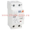 Выключатель дифференциального тока (УЗО) 2п 25А 10мА тип AC 4.5кА OptiDin DM63-2125 УХЛ4 КЭАЗ 343882