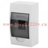 Бокс ЩРН-П-4 мод. навесной пластик IP41 SIMPLE NO-box_simple-plastic_4_surface ЭРА Б0041521