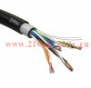 Кабель FTP 4x2x24 AWG Cat5e CU PE OUTDOOR 305м (м) ЭРА Б0044689