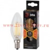 ЭРА F-LED B35-11w-827-E14 (филамент, свеча, 11Вт, тепл, E14)