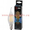 ЭРА F-LED BXS-11W-840-E14 (филамент, свеча на ветру, 11Вт, нетр, E14)