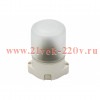 Светильник для бани НББ 01-60-001 пласт/стекло прямой IP65 E27 max 60Вт 135х105х84 (15/720) бел. ЭРА
