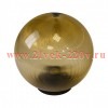ЭРА НТУ 02-100-303 Светильник садово-парковый, шар золотистый призма D=300 mm