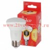 ЭРА ECO LED R63-8W-827-E27 (диод, рефлектор, 8 Вт, тепл, E27) (10/50/1500)