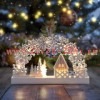 ЭРА EGNDS-01 Новогодний декоративный светильник Сказка, с подсветкой, 32*20 см, 2АА, IP20