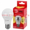 ЭРА Лампочка светодиодная RED LINE LED A55-8W-827-E27 R Е27 / E27 8 Вт теплый белый свет