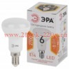 ЭРА Лампочка светодиодная STD LED R50-6W-827-E14 Е14 / E14 6Вт рефлектор теплый белый свет