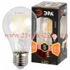 Лампа светодиодная F-LED А60-5w-827-E27 ЭРА Б0019010