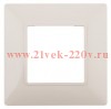 Рамка на 1 пост Эра Elegance слоновая кость 14-5001-02 (бежевый)
