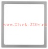 Декоративная рамка Эра Elegance алюминий 14-6001-03