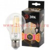 ЭРА F-LED A60-11W-827-E27 (филамент, груша, 11Вт, тепл, Е27)