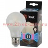 Лампа светодиодная F-LED A60-11W-840-E27 frost ЭРА Б0035036