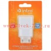 Intro СС200 USB зарядки_25Зарядка сетевая 2 USB, 2,1A (100/200/2400)