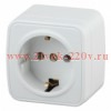 Розетка 2P+E Schuko накладная 16А-250В IP20 Polo Intro, белый 3-202-01 (5056183753849)