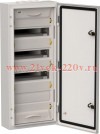 Корпус металлический навесной ЩРн-48 4х12 модулей (48м) одна дверь IP54 TITAN 5 IEK серый