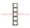 Рамка 5-постовая ABB Basic 55, цвет maison-бежевый (2515-99)