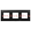 Рамка 6 модулей ARTLEBEDEV DKC Avanti из пластика, 