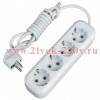 Удлинитель 4 гн. (5м.) 16А 3,5кВт с/з ПВС (3х1) Эксперт EKF Simple
