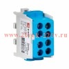 Клемма распределительная КСР с двойным винтом 2х35/2х25 син. PROxima EKF ksr-2.35-2.25-blue