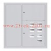 Щит этажный 7кв. слаботочка слева (1000х950х160) Basic EKF mb28-v-7z