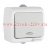 Мурманск Выключатель 1 -клавишный с индикатором 10А IP54 серый EKF