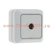 Розетка Рим TV 1-мест. 75Ом 5-862МГц бел. Рим EKF Simple