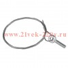 Трос стальной 2мм с рым-болтом М8 L=10м EKF trrbm8-10