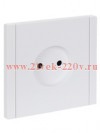 Розетка без заземления FORTE&PIANO FP217 10А шторки белый IEK