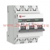 Выключатель автоматический модульный 3п B 1А 4.5кА ВА 47-63 PROxima EKF mcb4763-3-01B-pro