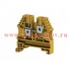 Клеммник на DIN-рейку 10кв.мм желт. AVK10(RP) Klemsan 304153RP