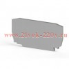 Сегмент концевой на клеммники YBK2.5 NPP YBK2.5 сер. Klemsan 446329
