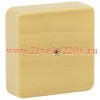 Коробка распаячная 100х100х30 (без клеммы) сосна IP40 Эра Б0031182