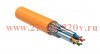 ITK Кабель связи витая пара S/FTP, кат.6A 4х2х23AWG solid, LSZH, 305м, оранжевый