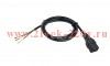 Кабель электропитания PDU 3х1.5 2М C19-б/р ITK PC-C19-2M