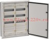 Щит металлический встраиваемый ЩРв-96 (2х48) 755х625х130 IP31 TITAN5 IEK серый