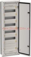 Щит металлический встраиваемый ЩРв-72 (1х72) 1005х365х130 IP31 TITAN5 IEK серый