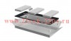Дверь для шкафа Linea N 18U 800мм перфорир. черн. ITK LN05-18U8X-DP