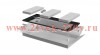 Дверь для шкафа Linea N 38U 800мм перфорир. черн. ITK LN05-38U8X-DP