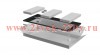 Дверь для шкафа Linea N 33U 800мм перфорир. черн. ITK LN05-33U8X-DP