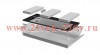 Дверь для шкафа Linea N 42U 800мм перфорир. черн. ITK LN05-42U8X-DP