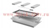 Дверь для шкафа Linea N 18U 800мм стеклян. сер. ITK LN35-18U8X-DR