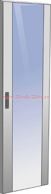 Дверь стеклянная для шкафа LINEA N 42U 600мм сер. ITK LN35-42U 600мм 6X-DR