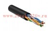 Кабель связи витая пара U/UTP 5E 4х2х24AWG LDPE черн. (уп.305м) РФ/С ITK LC3-C5E04-139-S-R