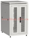 Шкаф сетевой 19дюйм LINEA N 18U 600х800мм передняя перфорированная распаш. двуствор. задняя перфорир