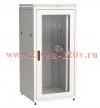 ITK LINEA N 33U 800х800мм стекл. пер. дв. задн. металл. сер.