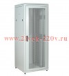 ITK LINEA N 38U 800х800мм перф. пер. дв. задн. металл. сер.