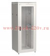 ITK LINEA N 42U 800х800мм стекл. пер. дв. задн. металл. сер.